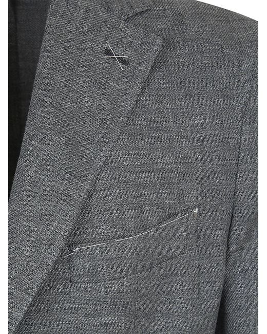 Eleventy Gray Two-Piece Tailored Suit for men