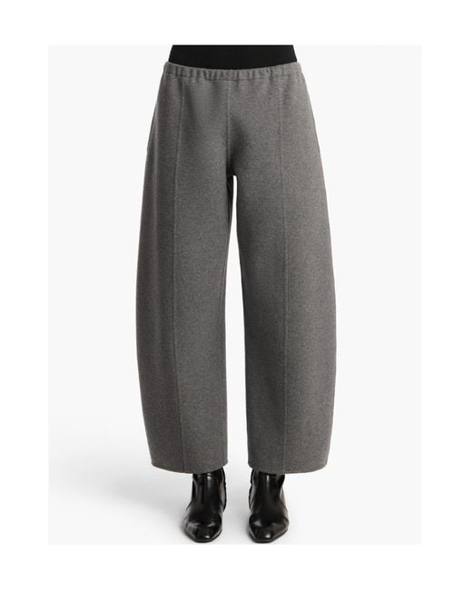 Khaite Gray Clover Pants