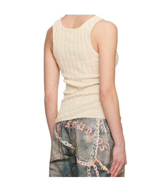 Acne Natural Tank Top