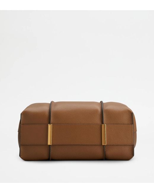 Tod's Brown Double-Handled Handbag