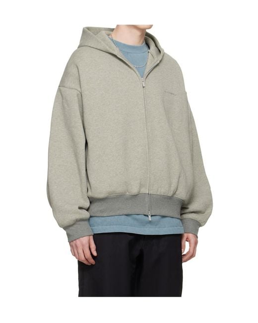 Fear Of God Gray Long-Sleeved Sweatshirt for men