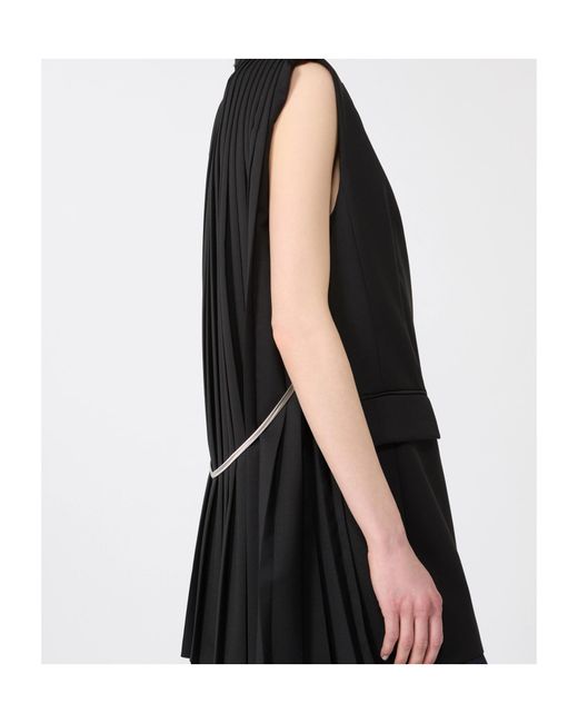 Sportmax Black Spxalber Sleeveless Blazer