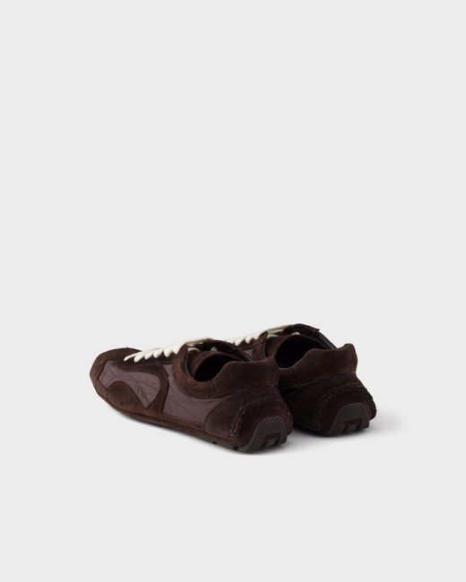 Prada Brown Montecarlo Re-Edition 2005 Sneakers