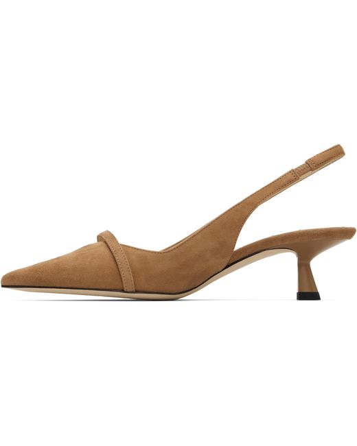 Jimmy Choo Brown Amita Size 45 High Heels