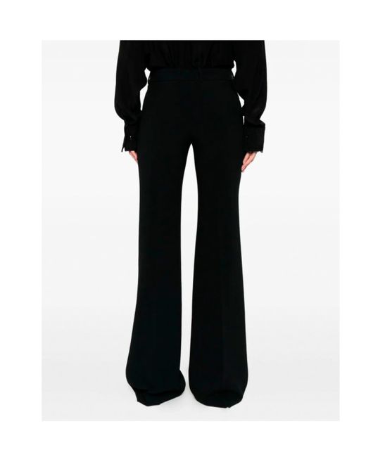 Ermanno Scervino Flared Bootcut Pants in Black | Lyst Ermanno Scervino Flared Bootcut Pants in Black | Lyst