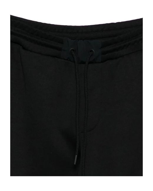Paul & Shark Black Straight-Leg Track Pants for men