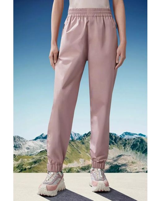 Moncler Pink Gore-Tex Trousers