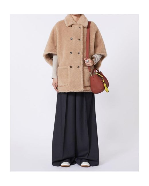 Max Mara Natural Cavallo4 Cape