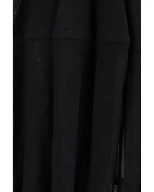 Alaïa Black Tiered Skirt