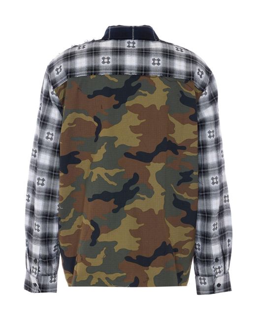 Amiri Blue Long Sleeve Shirt for men