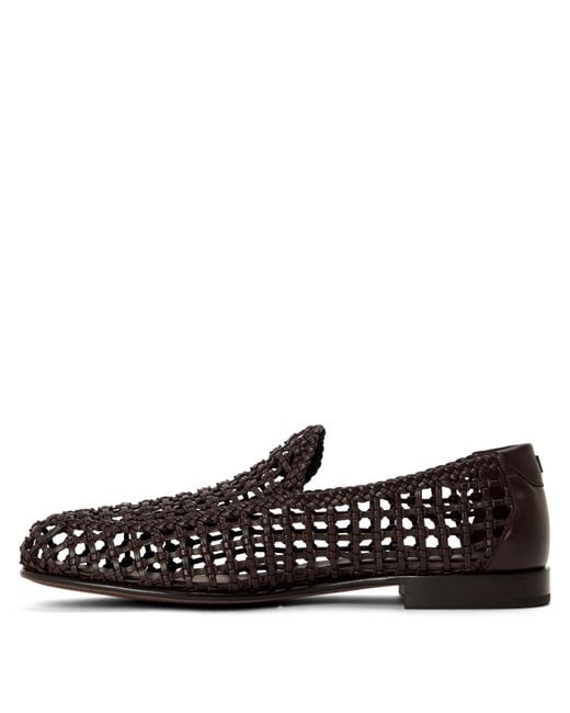 Fendi Black Simple Loafers for men