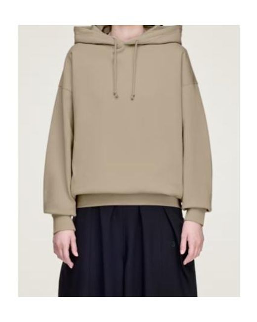 Y-3 Natural Logo Patch Hoodies for men
