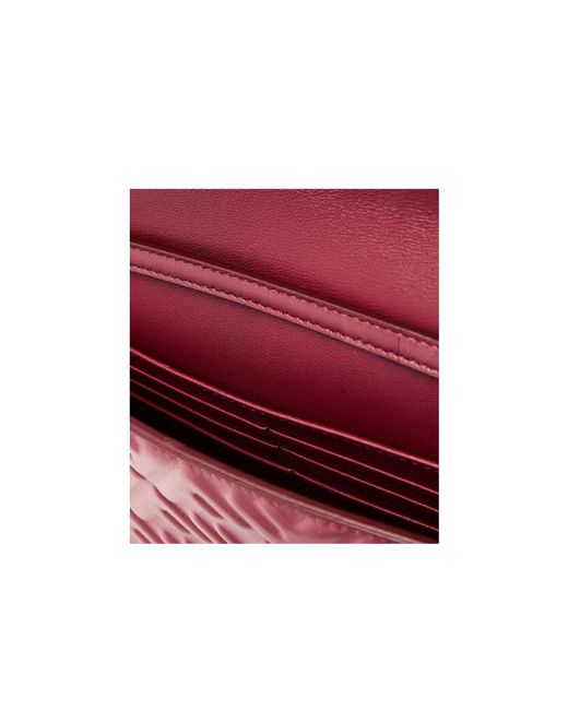 Fendi Purple Chain Wallet