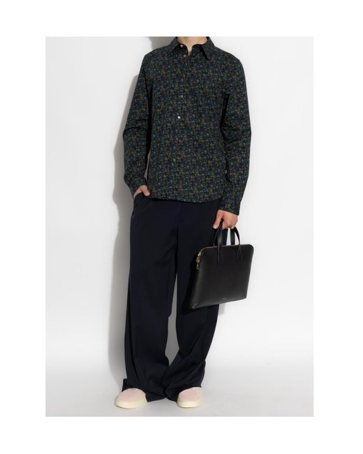 Paul Smith Black Ps Paul Smith Colorful Printed Long-Sleeved Shirt for men