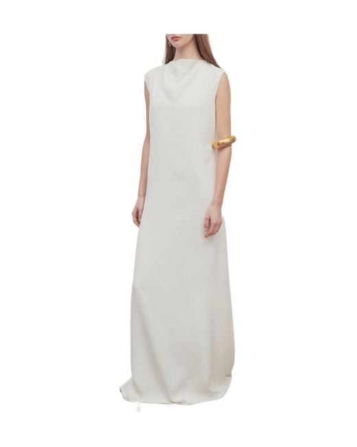 The Row White Loic Dress