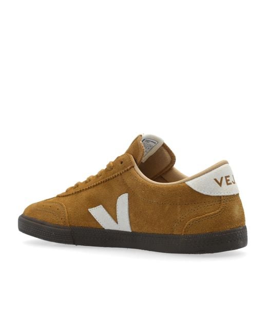 Veja Brown Volley Low-Top Sneakers