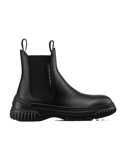 Dior Black D-Racer Ankle Boot