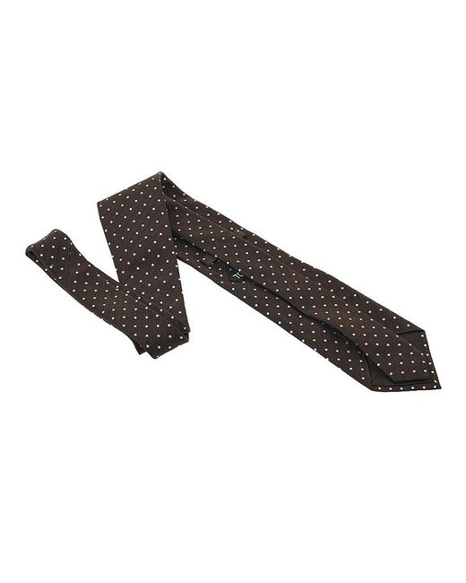 Tom Ford White Pointed Tie for men