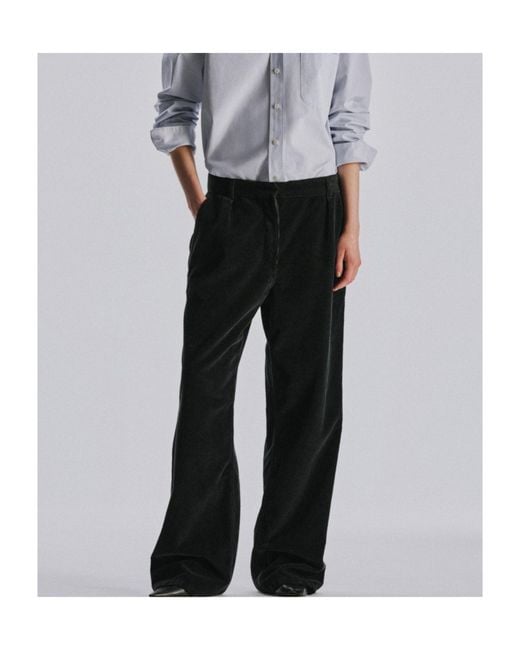 The Row Black Adler Pant