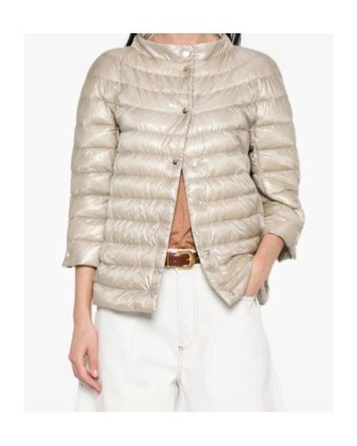 Herno Natural Quilted Cotton Clothing