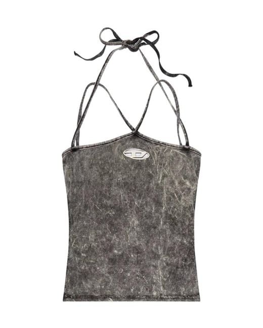 DIESEL Gray T-Maryn Tank Top