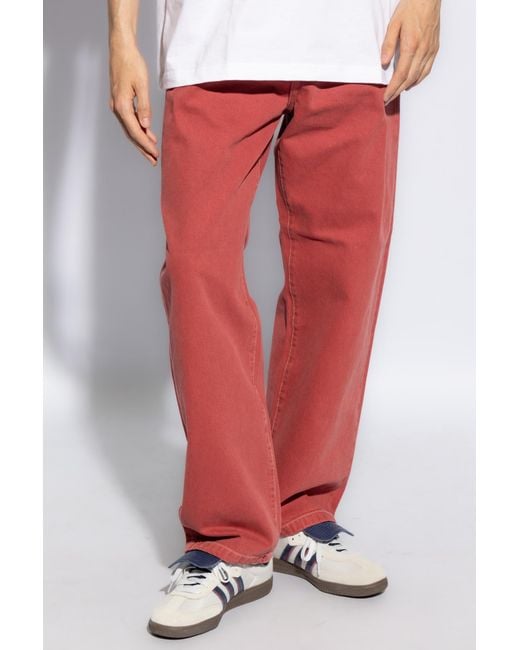 Carhartt Landon Logo-Patch Tapered Jeans for men