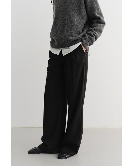 DUNST Black Trousers
