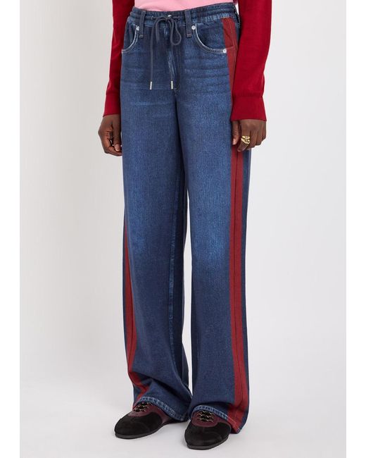Rag & Bone Blue Denimstyle Sweatpants