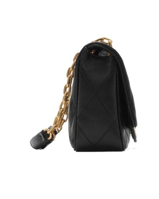 Burberry Black Small Strand Shoulder Bag