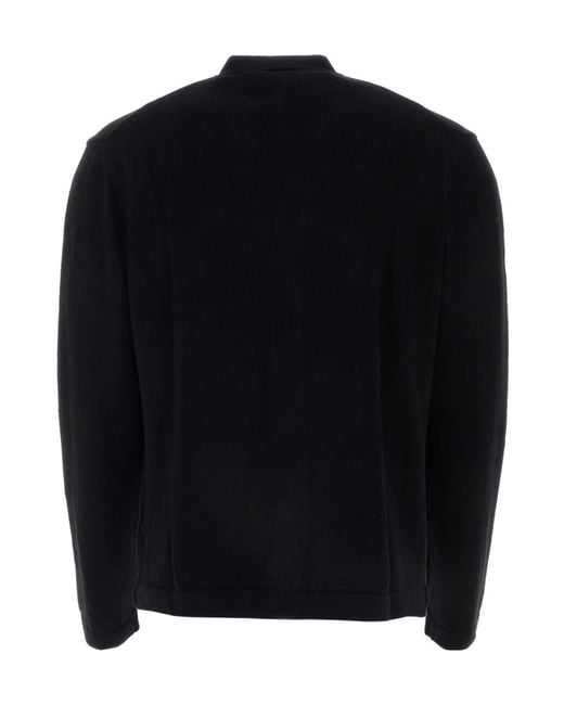 Vivienne Westwood Blue Orb Embroidered Buttoned Cardigan for men