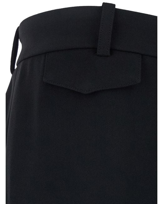 Chloé Black Chloé Flared Tailored Trousers