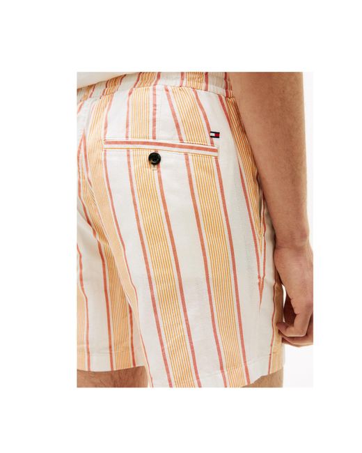 Tommy Hilfiger White Sports Shorts for men