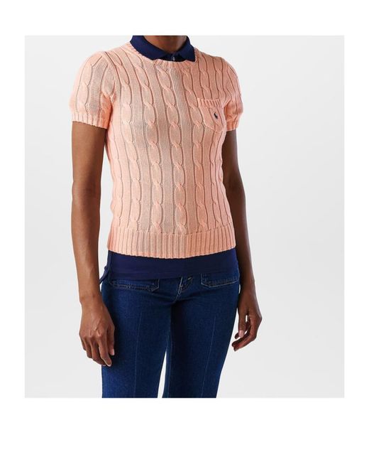 Polo Ralph Lauren Pink Knitted Tops