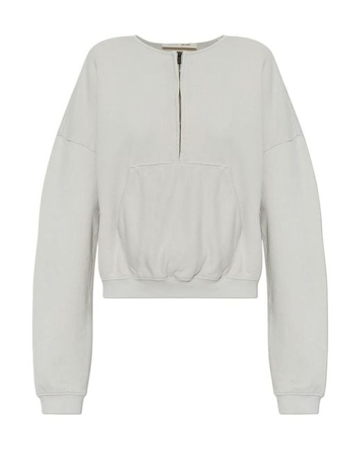 Fear Of God White Long-Sleeved Sweatshirt