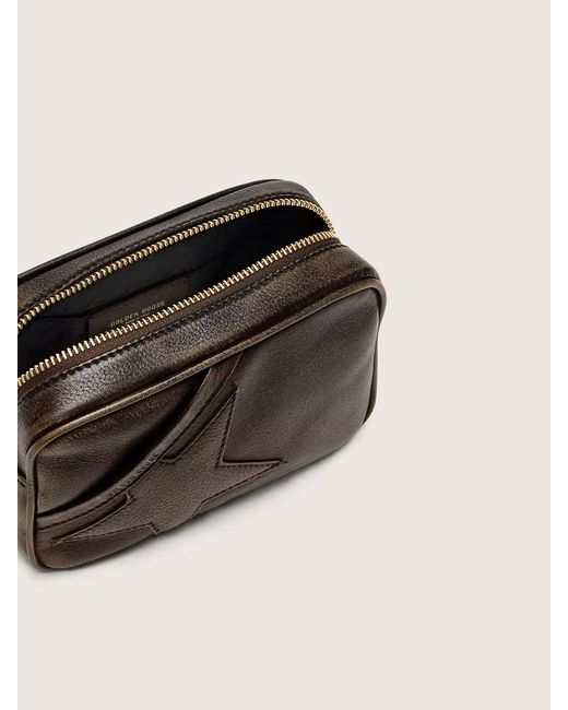 Golden Goose Deluxe Brand Black Mini Star Bag Camera Bag