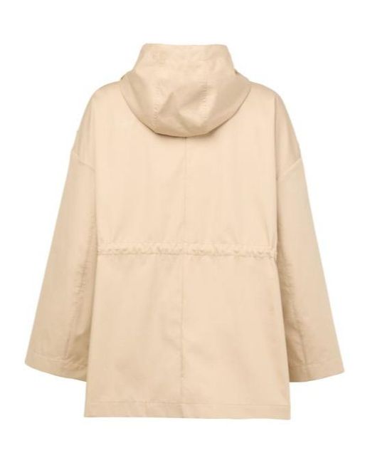 Moncler Natural Long-Sleeved Coat
