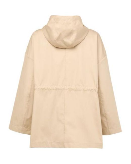 Moncler Natural Long-Sleeved Coat