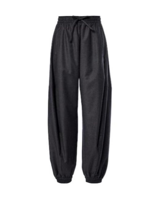 Rohe Black Virgin Wool Balloon Pants