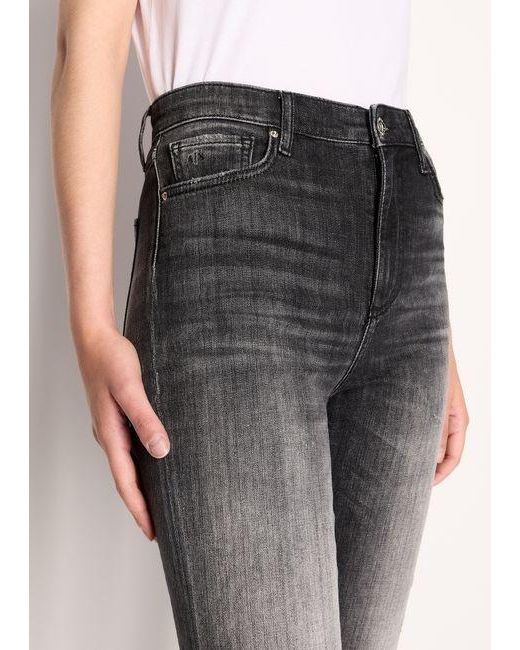 ARMANI EXCHANGE Gray Multi-Pocket Jeans