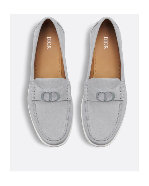 Dior White Granville Loafer for men