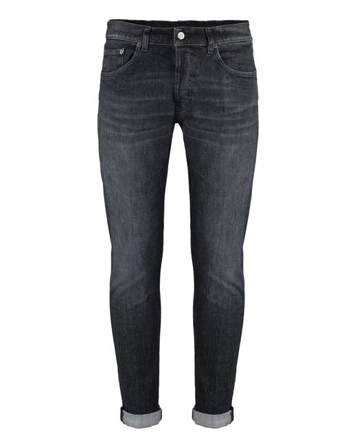 Dondup Blue Jeans With Belt Loops for men