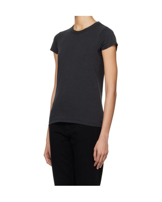 Rag & Bone Black Slim-Fit T-Shirt