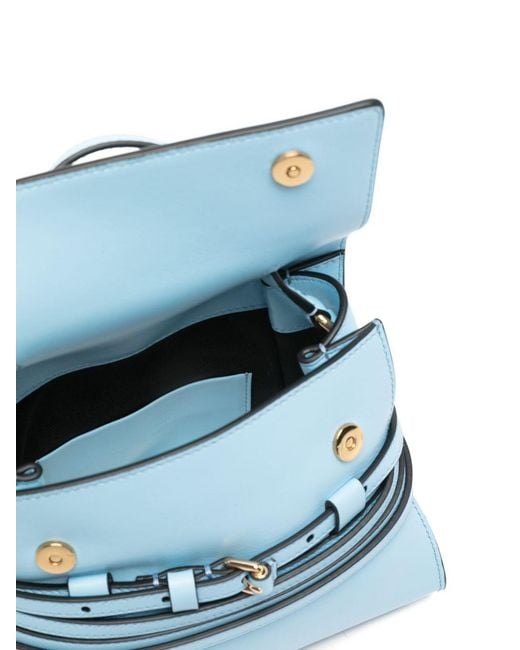 Moschino Blue Tie Me Mini Shoulder Bag