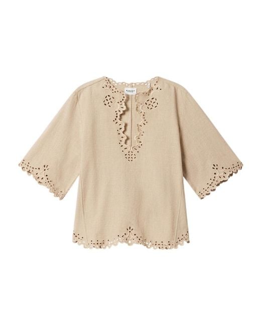 Isabel Marant Natural Shana Top