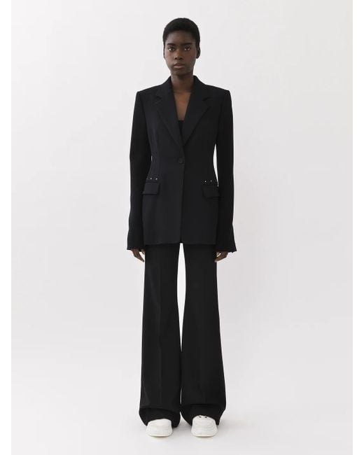 Chloé Black Chloé Bell-Shaped Jacket