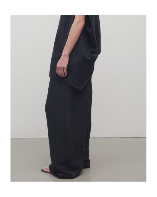 The Row Black Bellana Pant