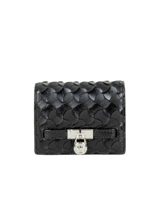 Michael Kors Black Michael Logo Appliqué Wallet