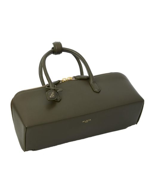 Alaïa Green Top-Handle Shoulder Bag