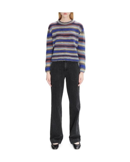 A.P.C. Black Straight-Leg Jeans