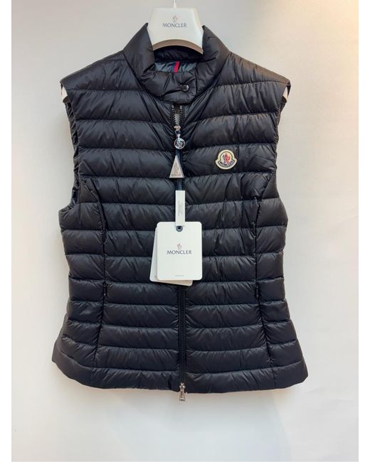 Moncler Black Igens Zip-Up Padded Gilet